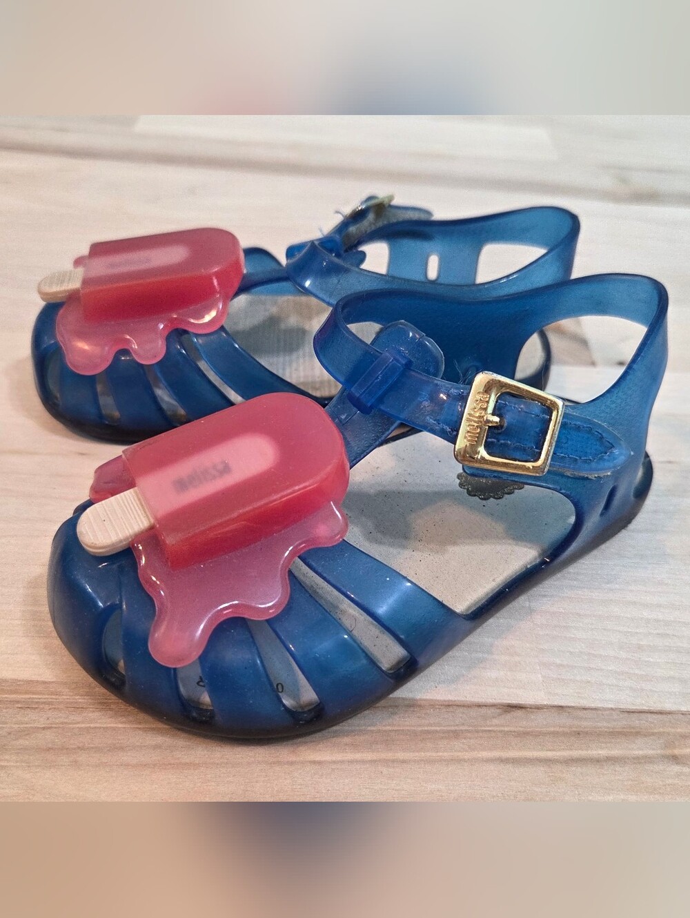 Mini MELISSA JELLY SHOES TODDLER SIZE 7 GREAT CONDITION